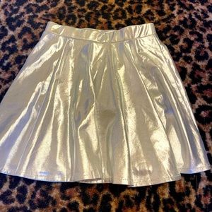 Silver part skirt